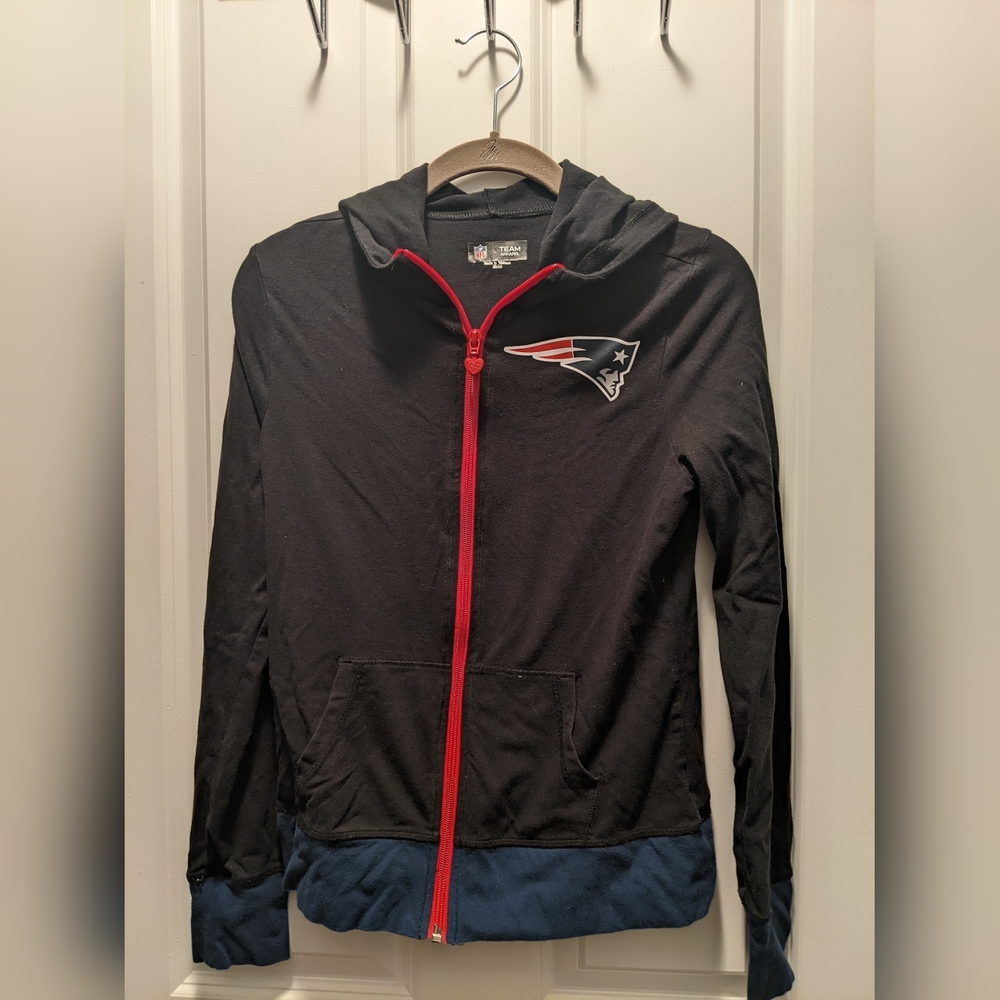 Patriots NFL team apparel zip up
